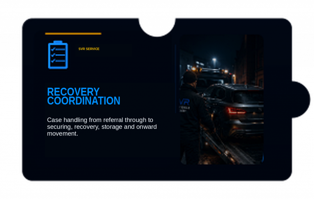Home recovery coordination